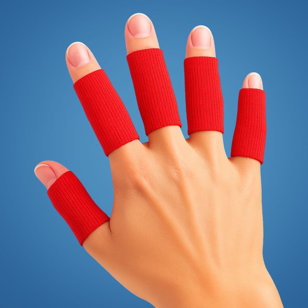 Soft Protective Finger Sleeves for Sports & Daily Wear