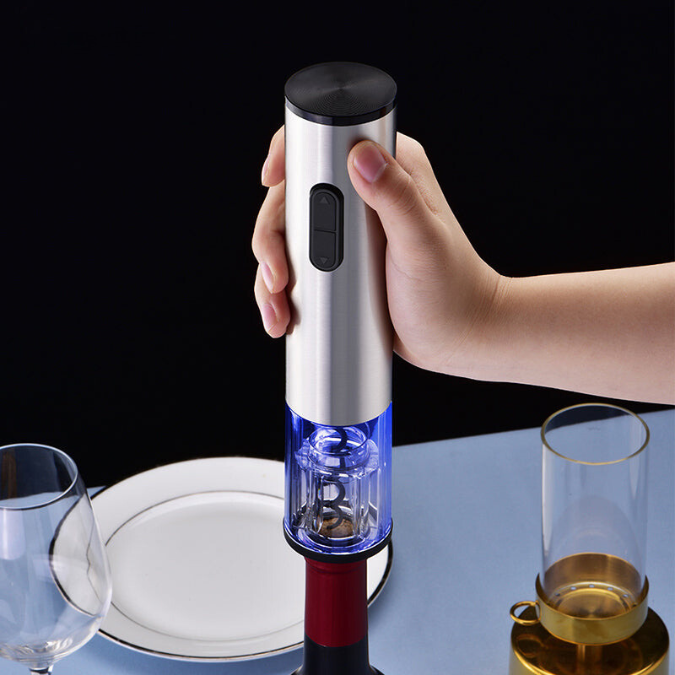 Easy Electric Wine Bottle Opener for Home Use