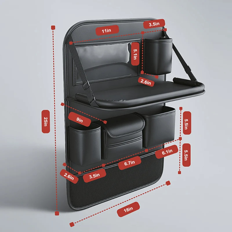 Premium Car Storage Console With Tablet Mount
