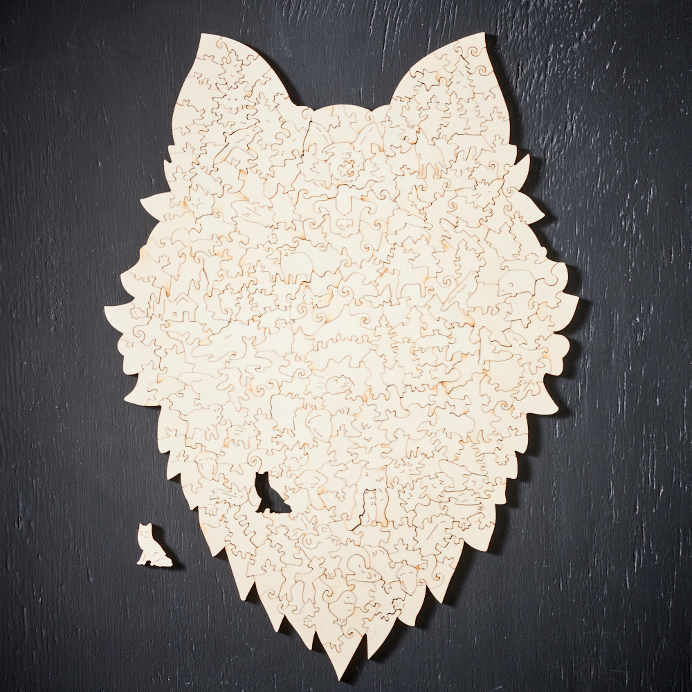 High Quality Wooden Jigsaw Puzzle Set