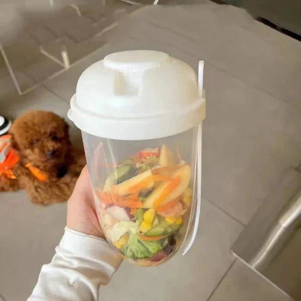 Portable Salad Container Cup