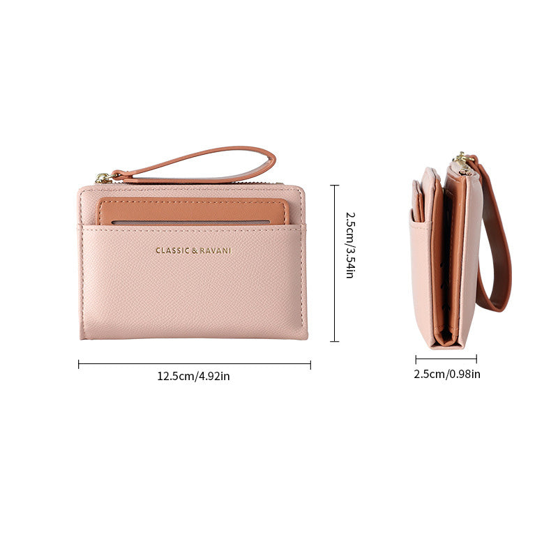 Practical Travel Wallet with Multiple Card Compartments