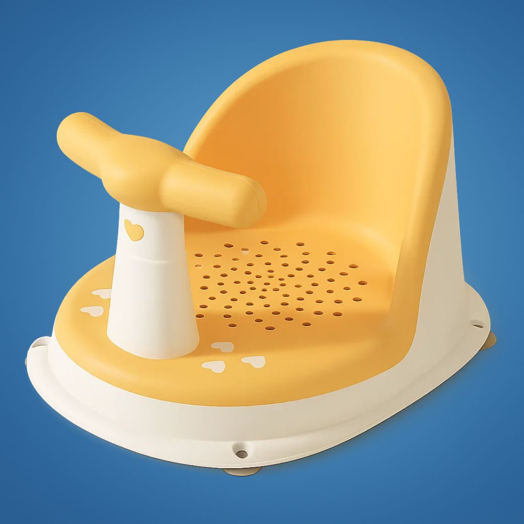 Soft Grip Baby Bath Support Seat with Strong Suction Cups