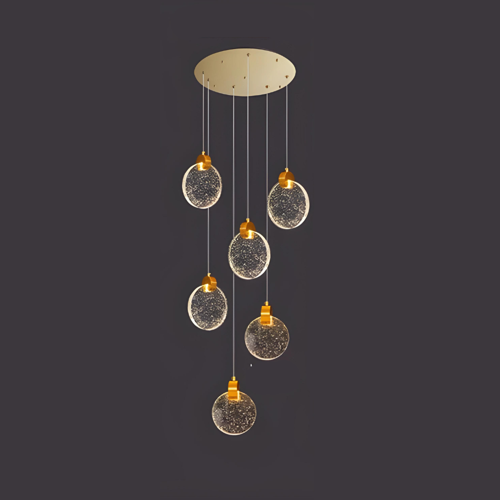 Luxury Glass Pendant Light Fixture