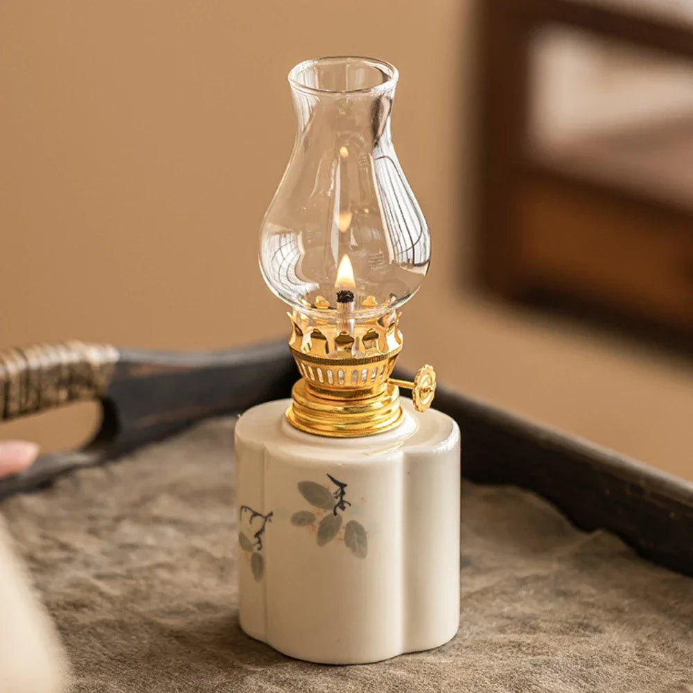 Classic Bronze Table Lantern