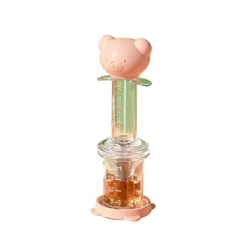 Soft Baby Pacifier Feeder with Cute Bear Design