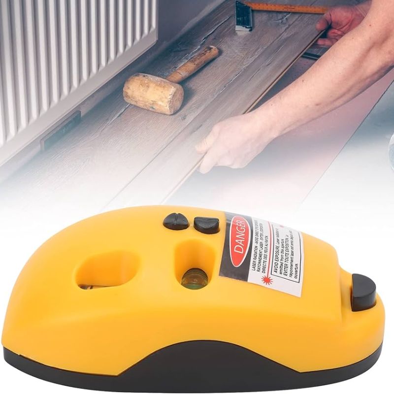 Compact Laser Level Tool with 90° Cross Line Projection