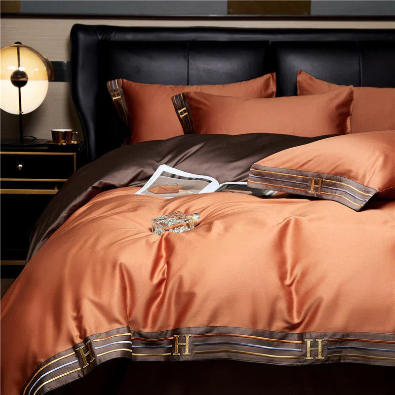 Soft Satin Bedding 4-Piece Set