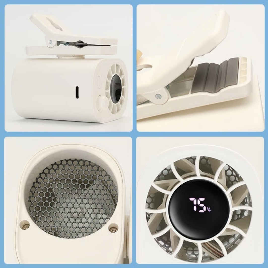 Portable Compact Cooling Clip