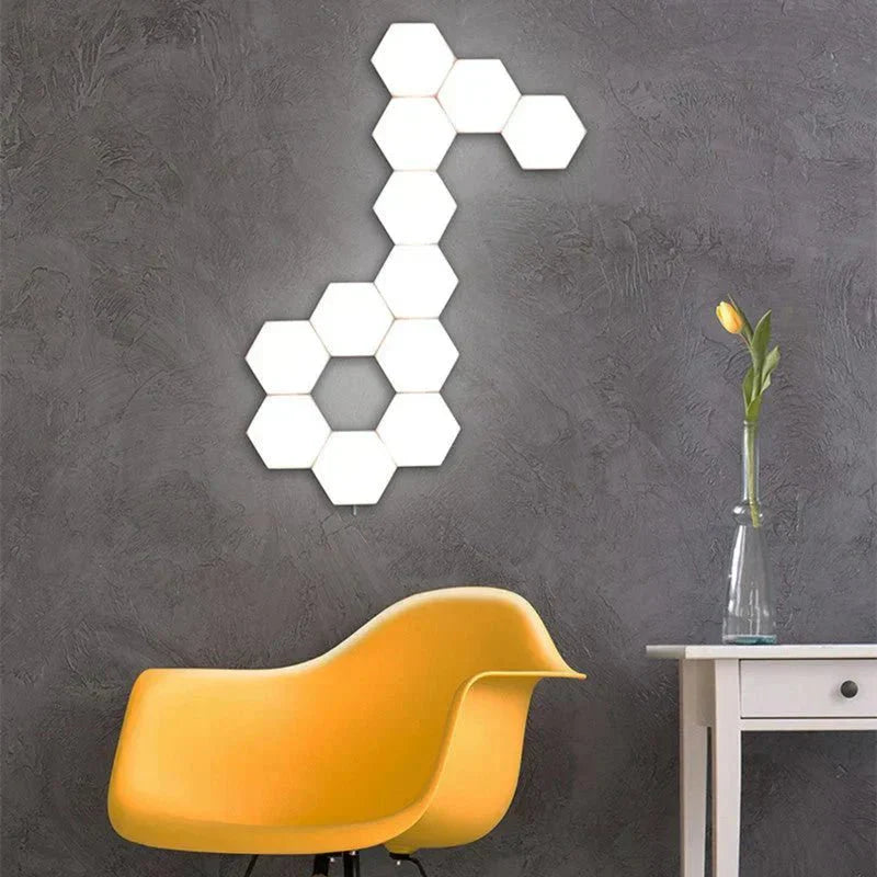 Modern HexaLume Table Lamp - Befez