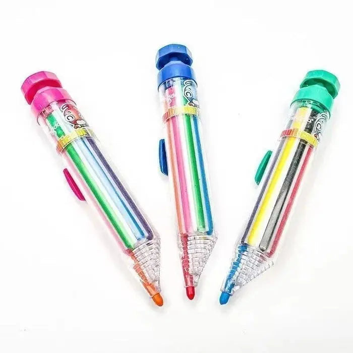 Vibrant 8 Color Pencil Set