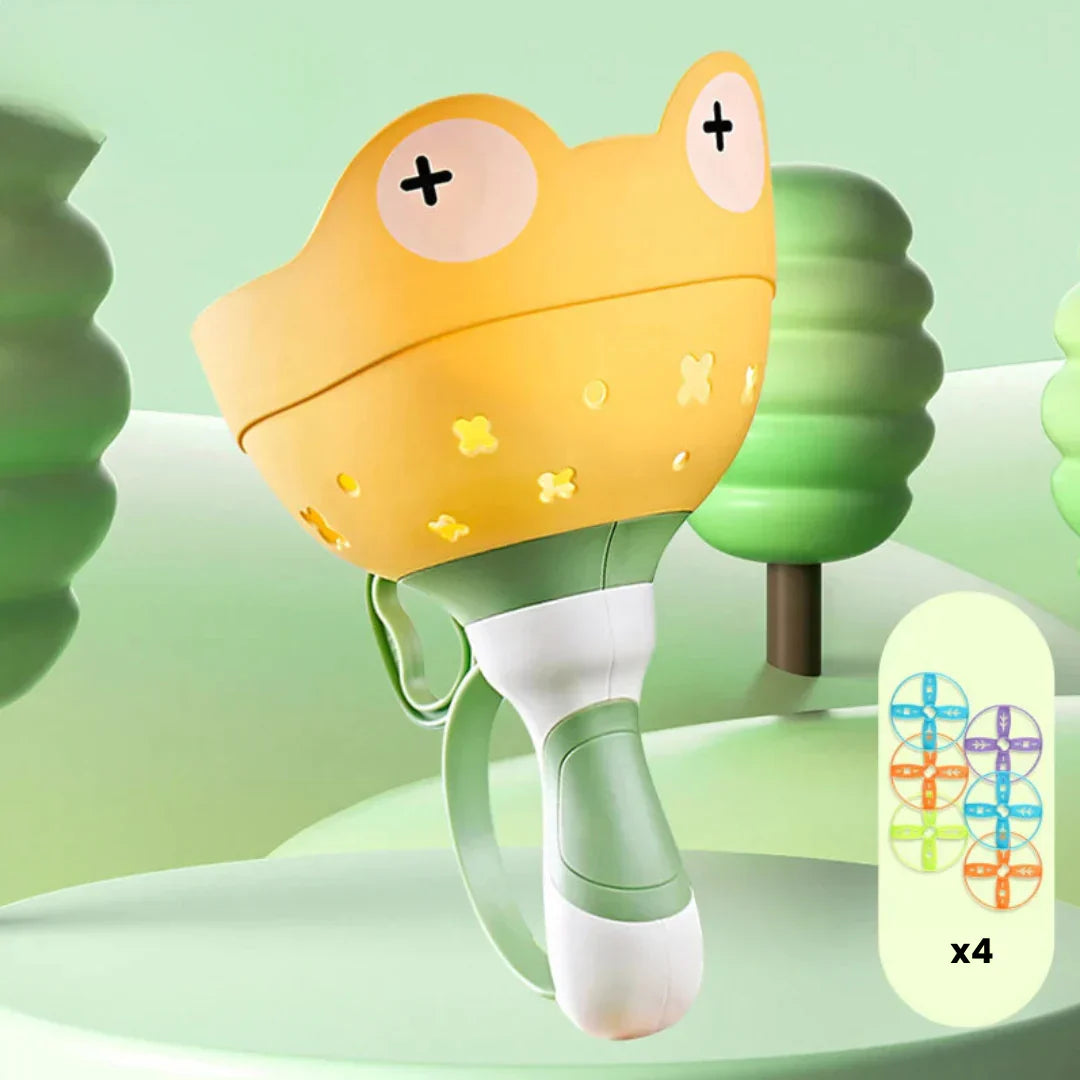 Fun Outdoor Flying Disc Thrower