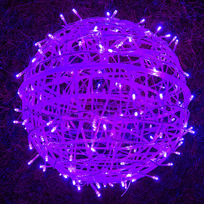 Colorful Outdoor Solar Hanging Globe Lantern Light