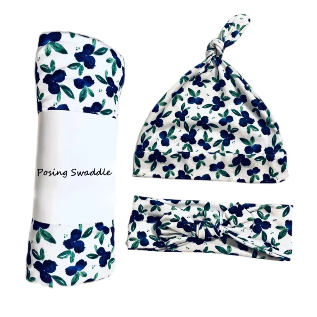 Cozy Baby Swaddle Blanket with Cap
