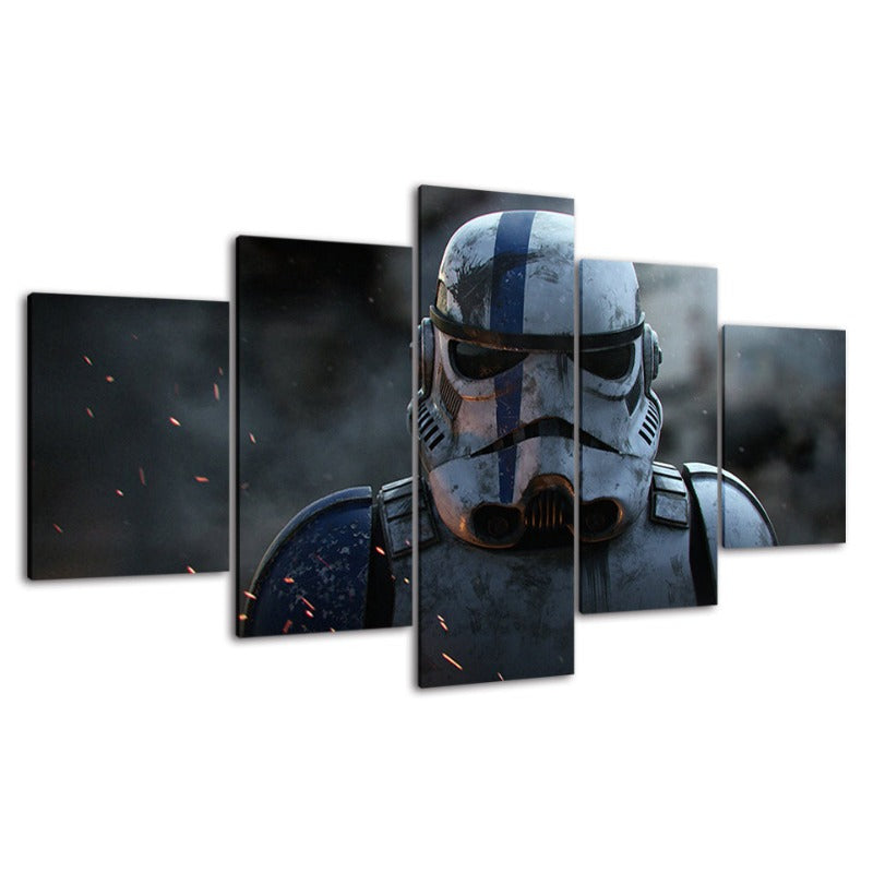 Star Wars Stormtrooper 5-Piece Canvas Art Print Set