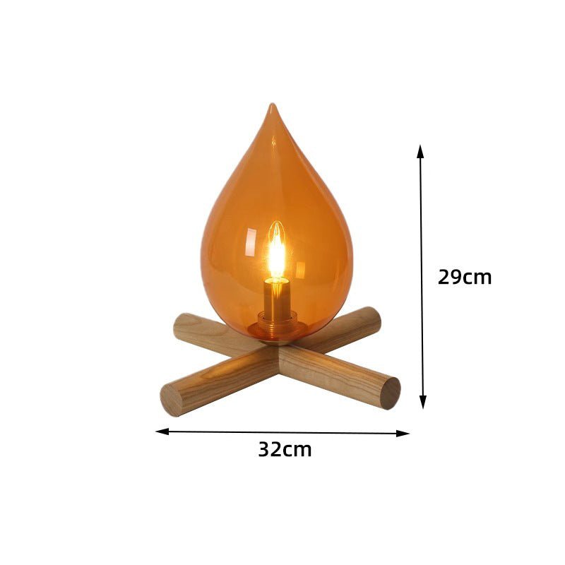 Cozy Flicker Lamp with Real Flame Effect