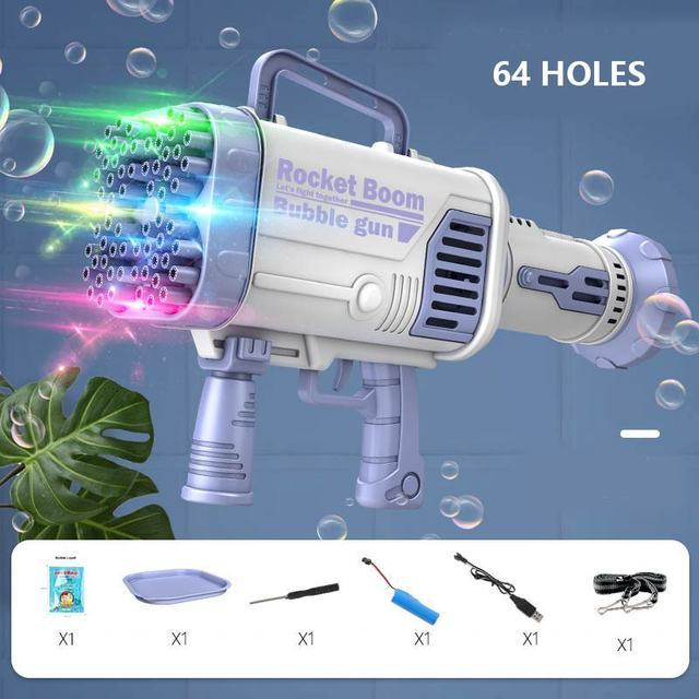 Fun Auto Bubble Blaster Toy Gun - Befez