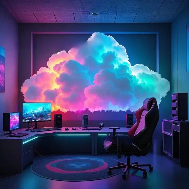 Colorful Cloud LED Night Light
