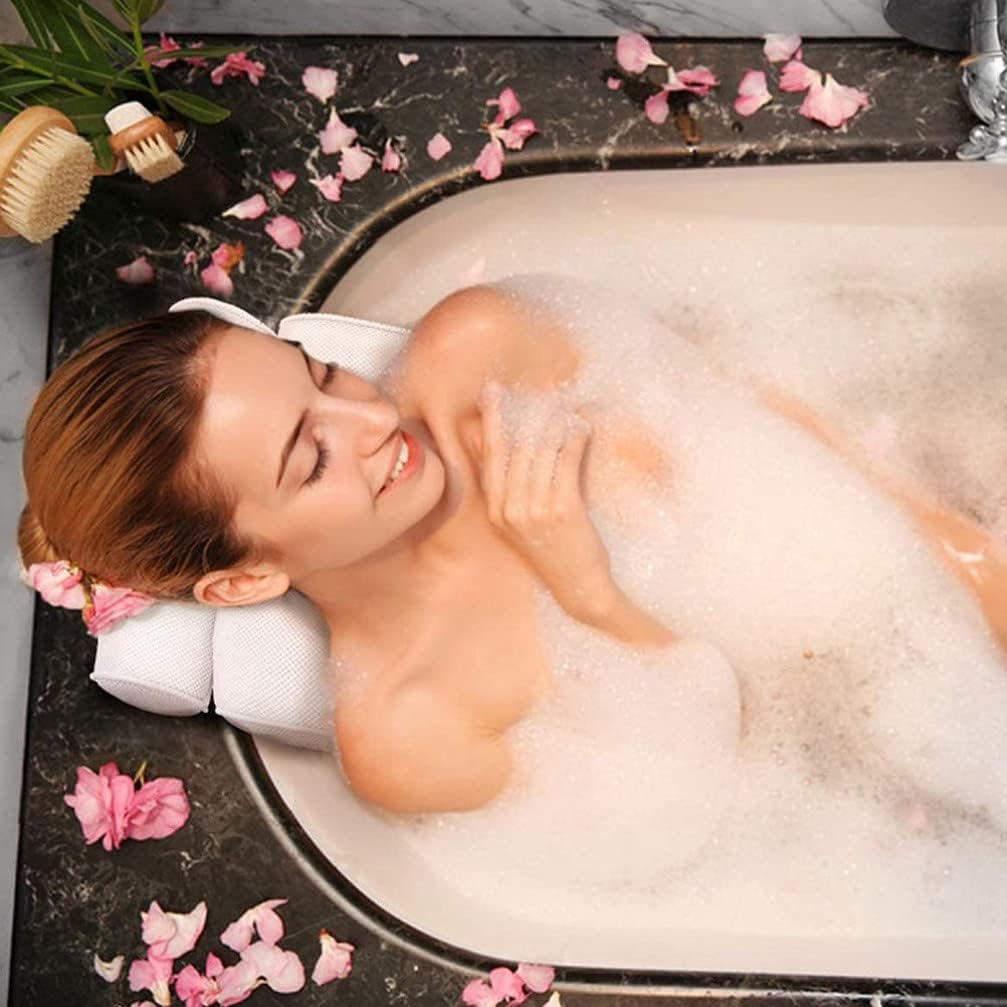 Soft Bath Pillow for Comfortable Soaking