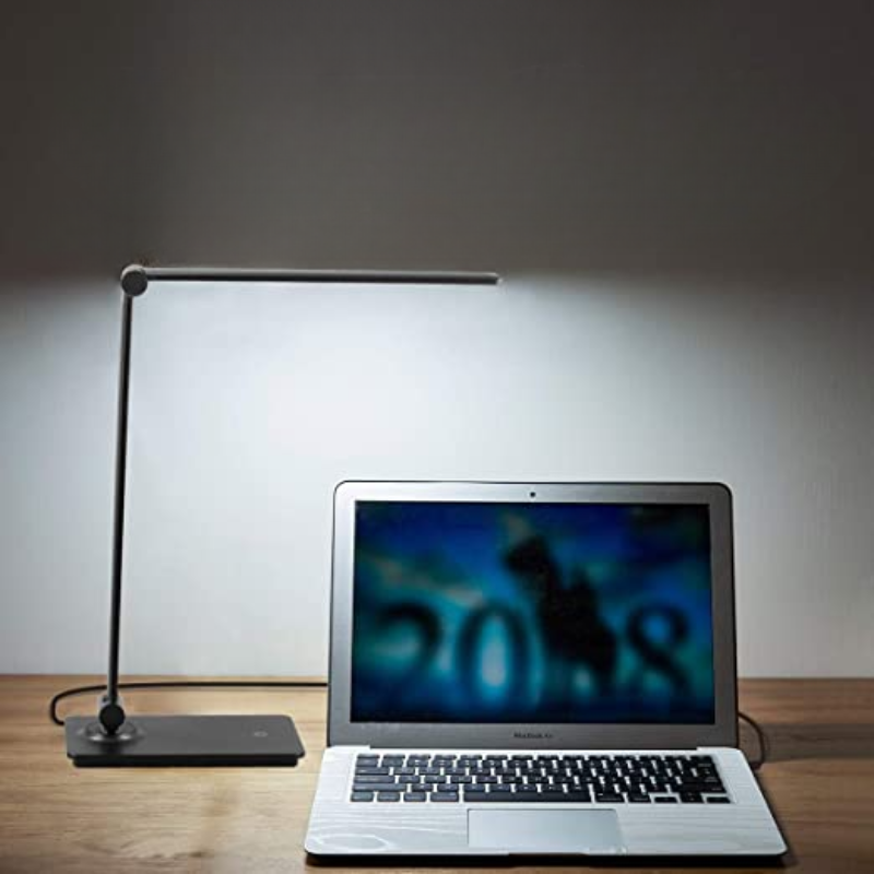 Compact LED Desk Lamp with Adjustable Arm