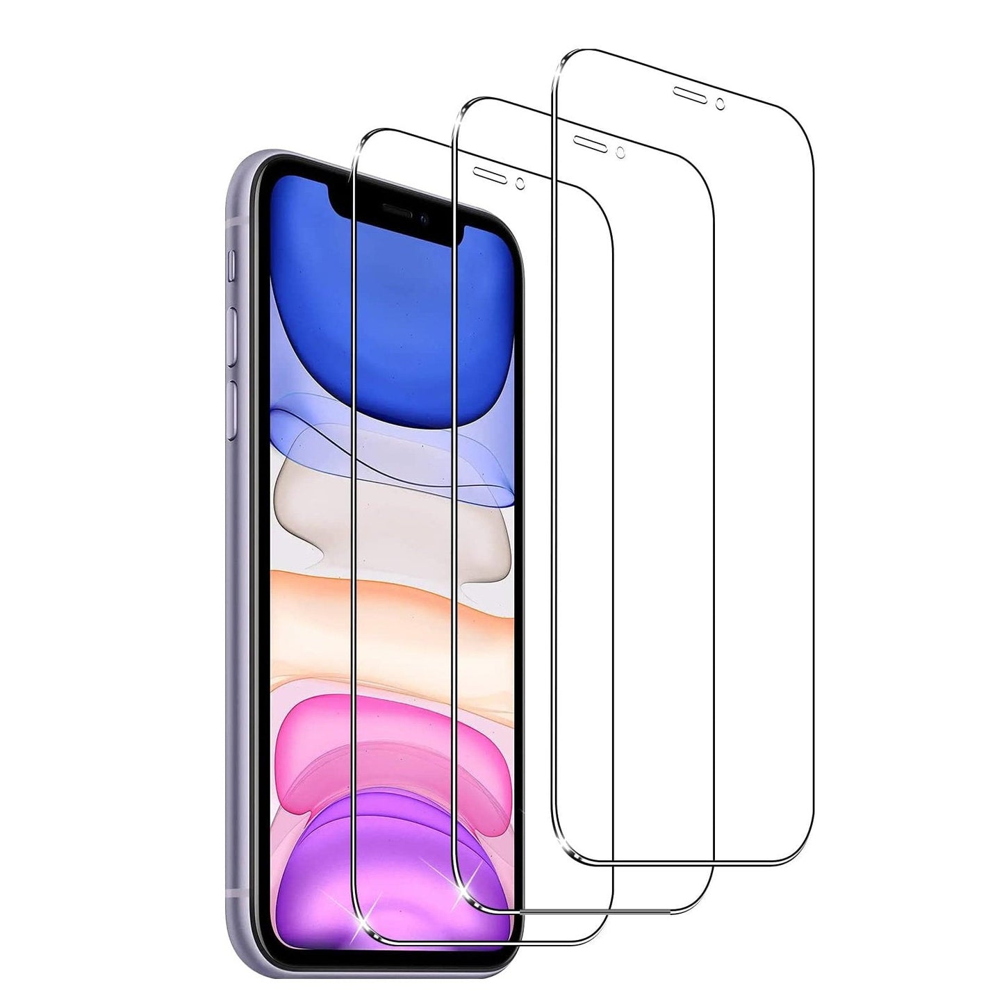 3 Pack Clear iPhone Screen Guards - Befez