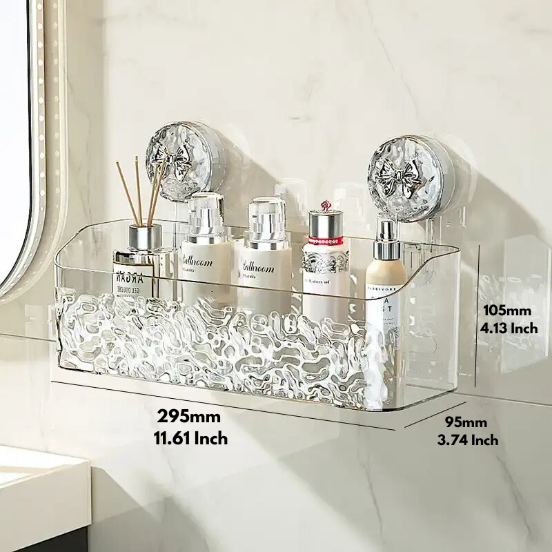 Easy Install Shower Caddy with Secure Grip