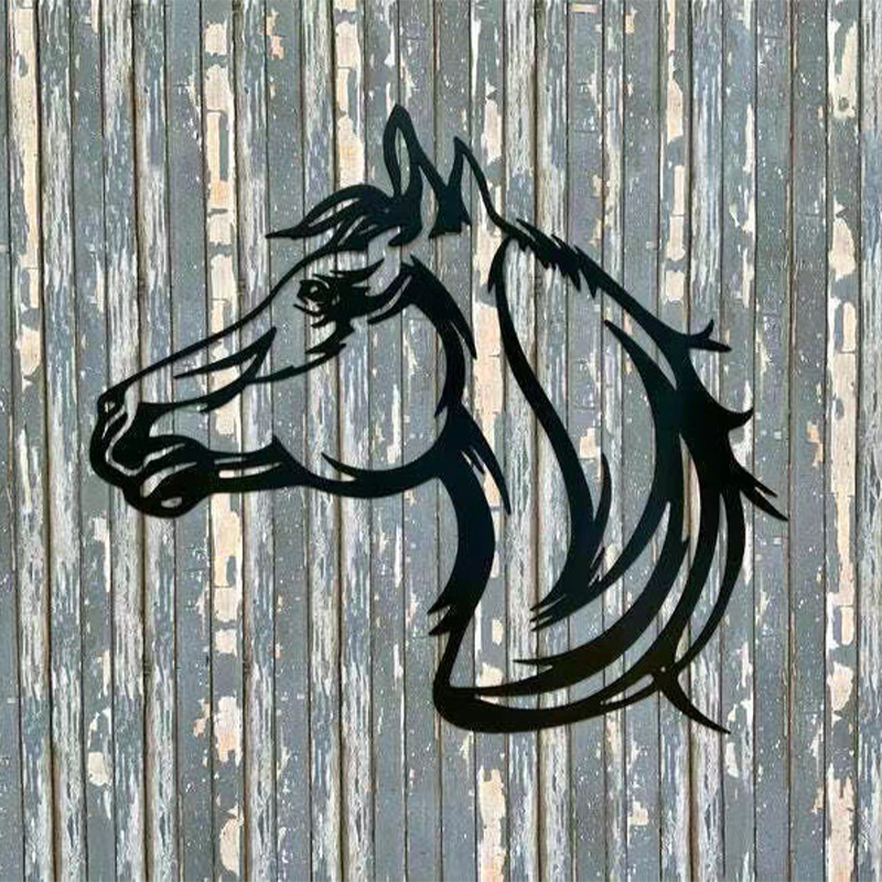 Rustic Country Yard Metal Decor