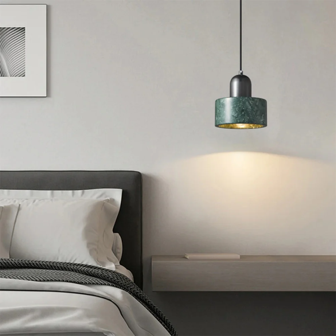 Elegant Marble Drop Ceiling Lamp