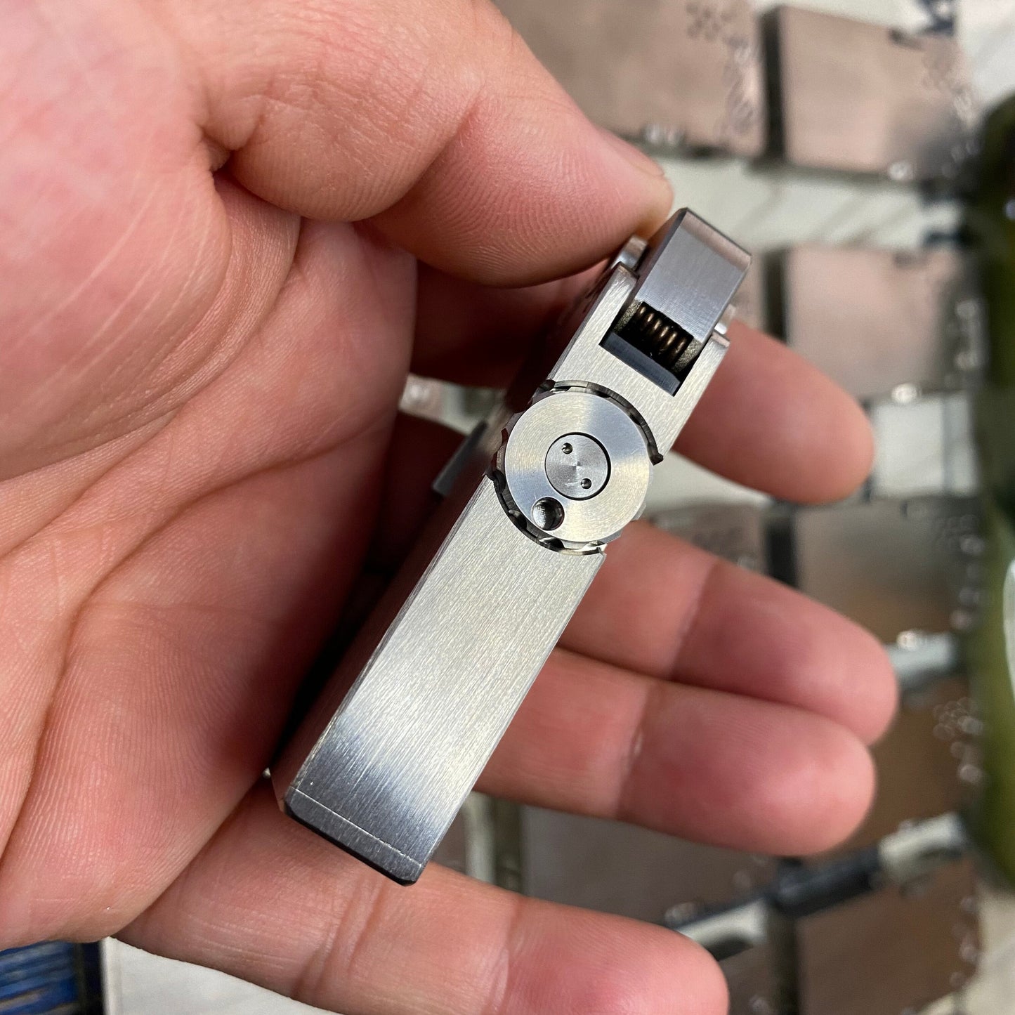 Premium Titanium Auto Lighter