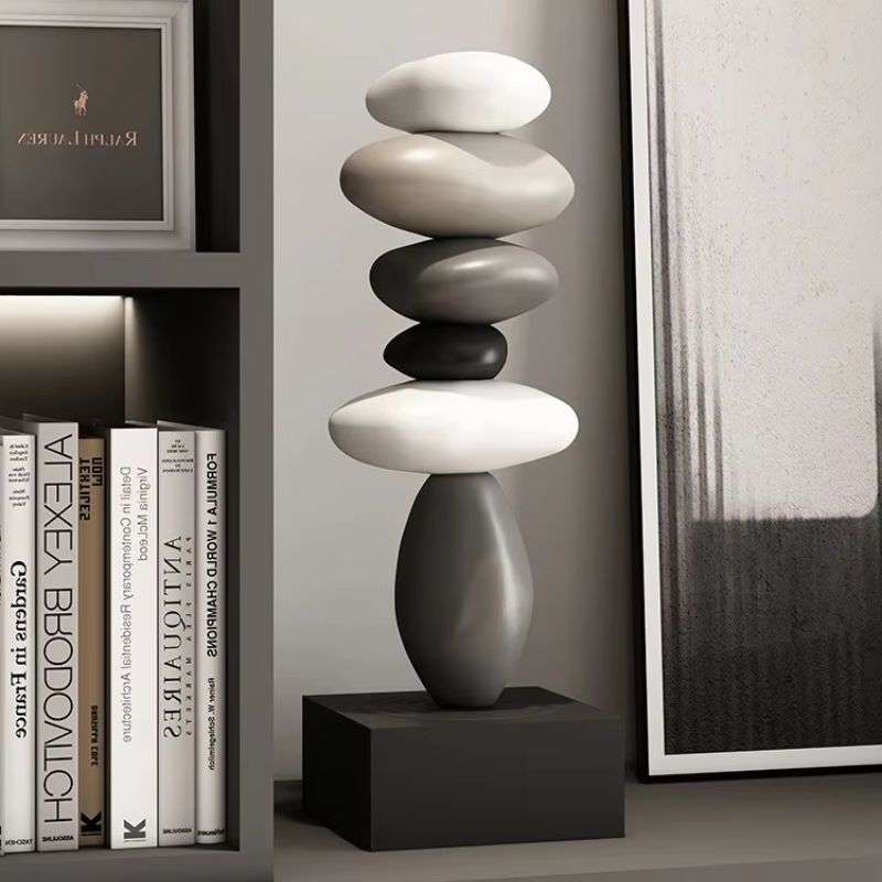 Serenity Decor Sculpture - Calming Home Accent