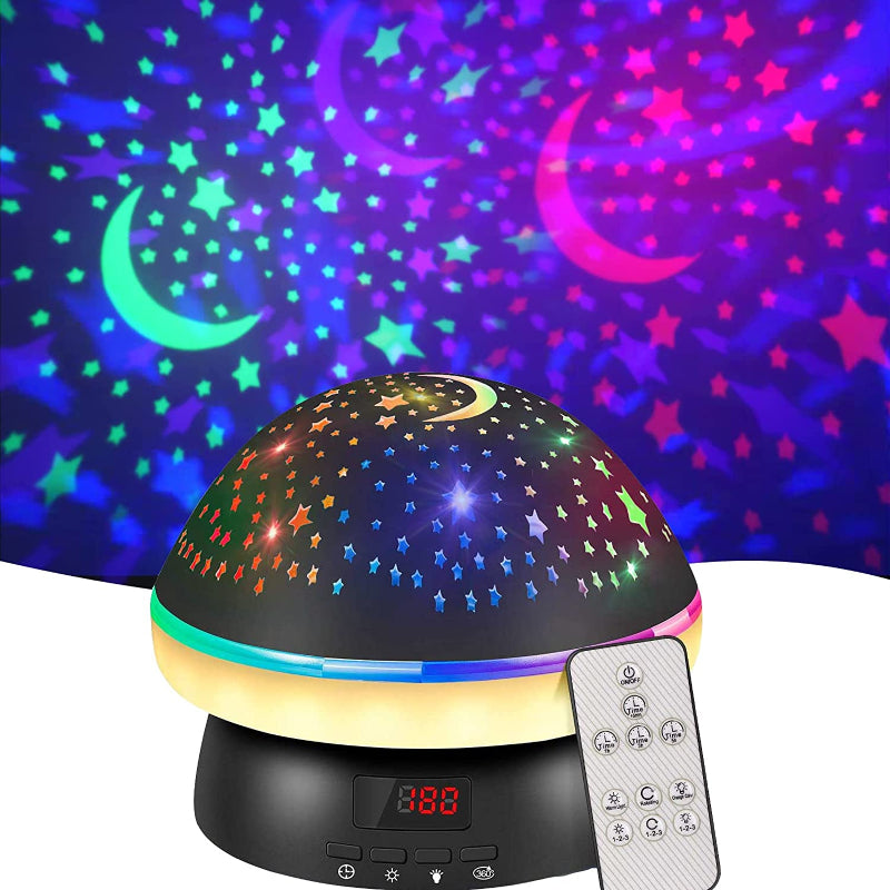 Cosy Night Light Star Projector with Auto Timer