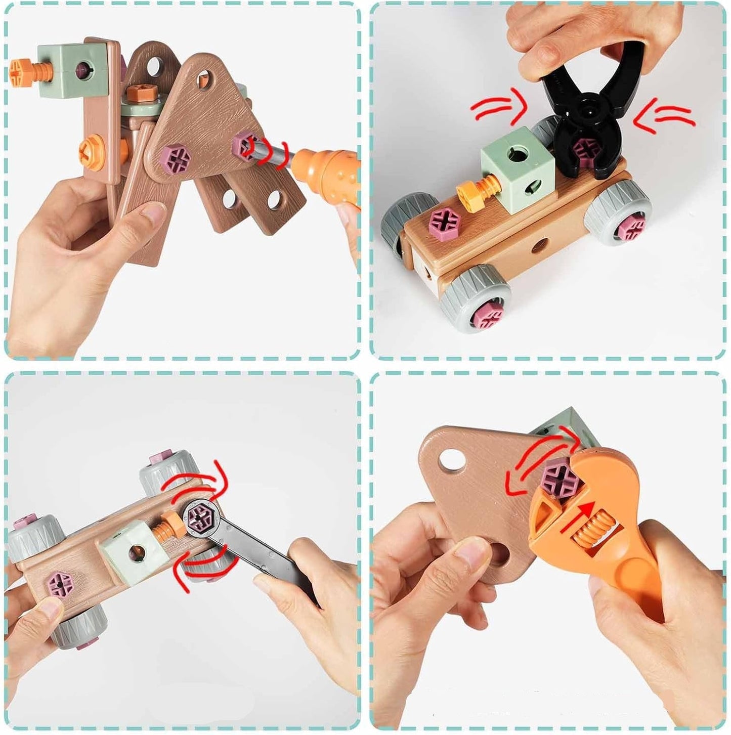 Kids Ultimate Building Tool Kit Set