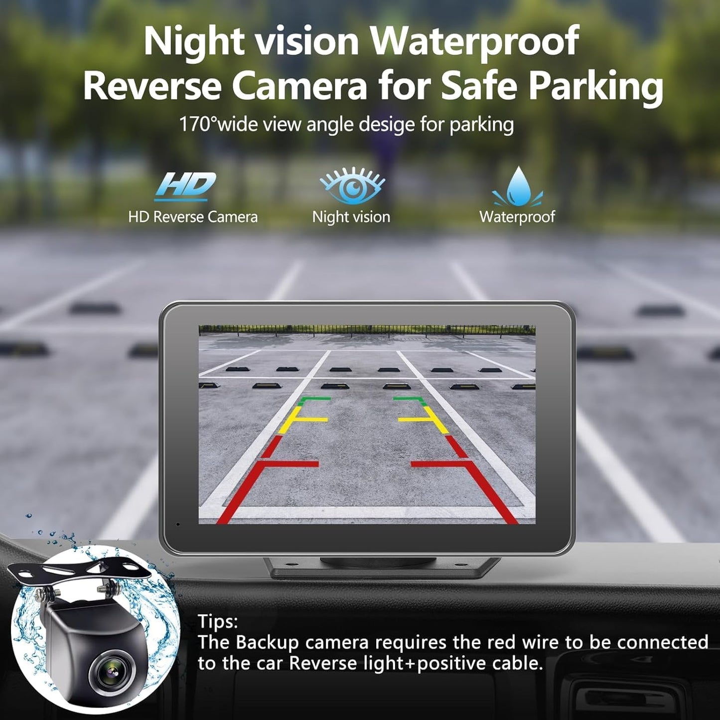 Compact 7 Bluetooth Car Stereo with CarPlay & Android