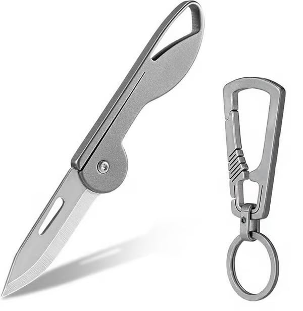 Compact Lightweight Metal Folding Pocket Knife