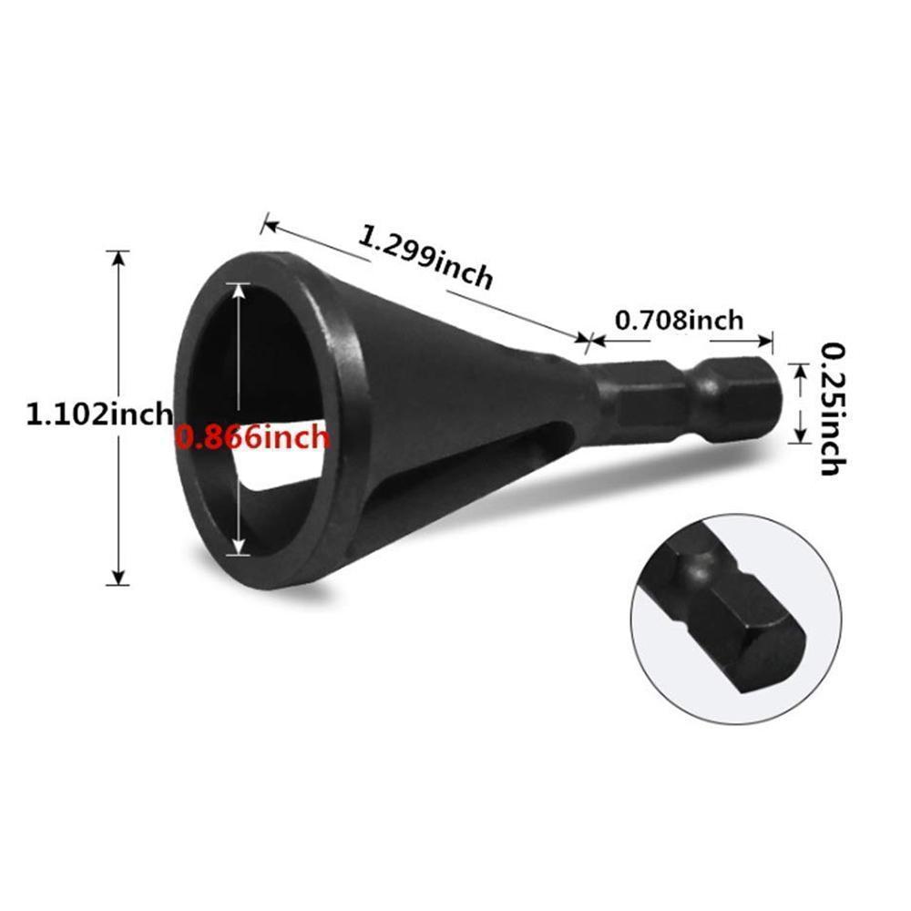 Easy Drill Bit Deburring Chamfer Tool