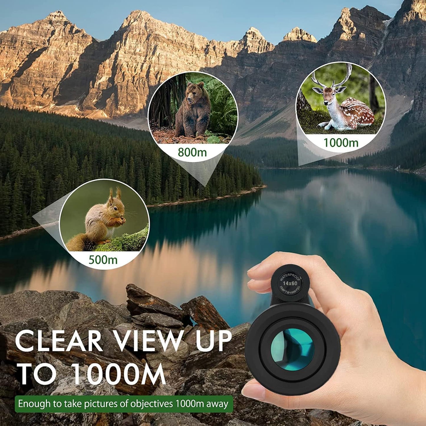 Compact Portable Spy Telescope