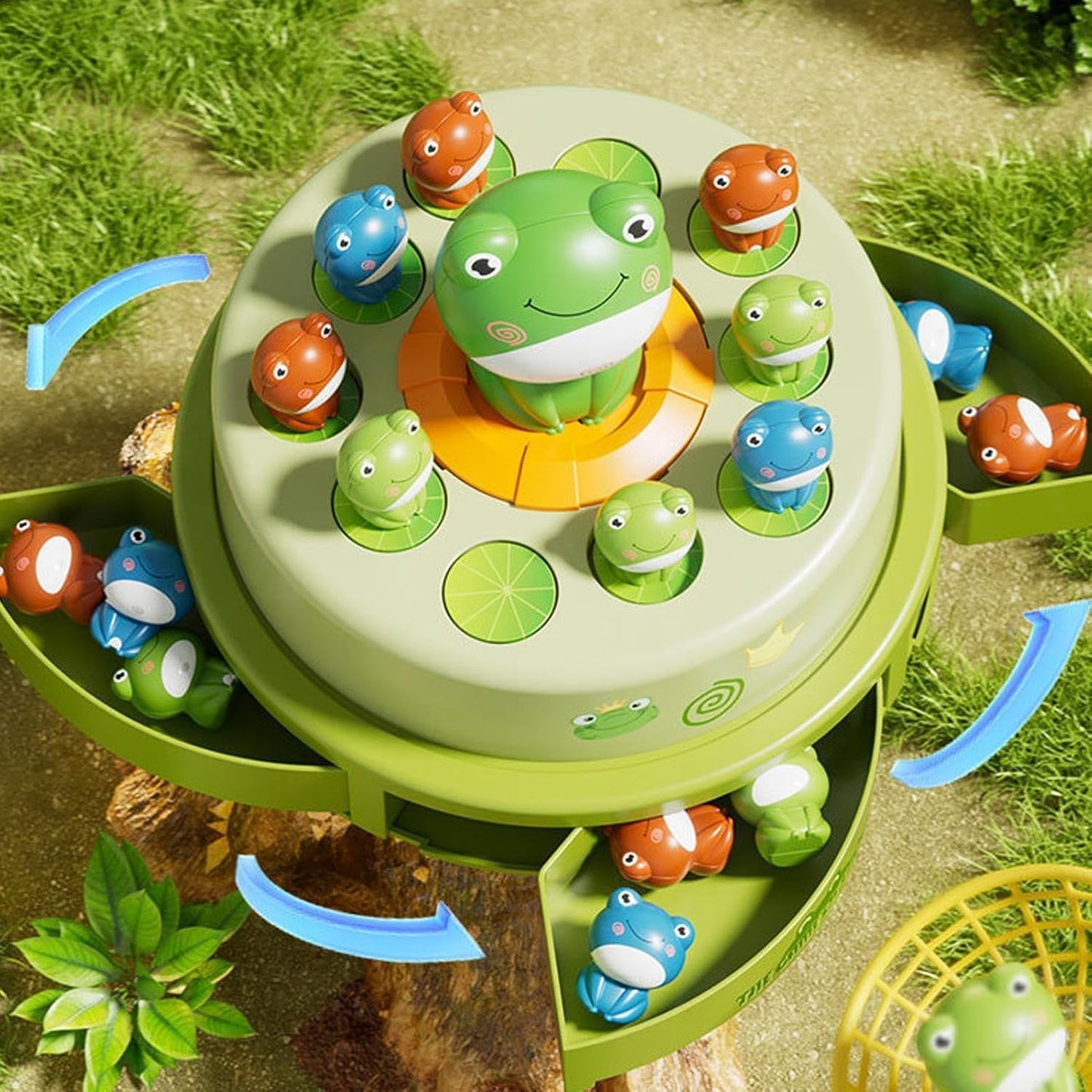 Colorful Frog Kids Music Game Set