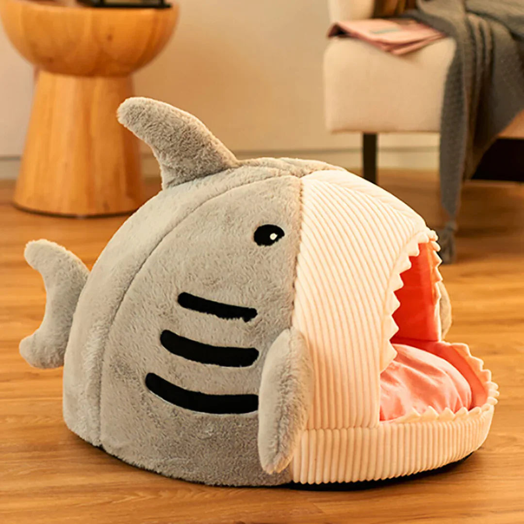 Snug Cat Bed with Plush Cushion