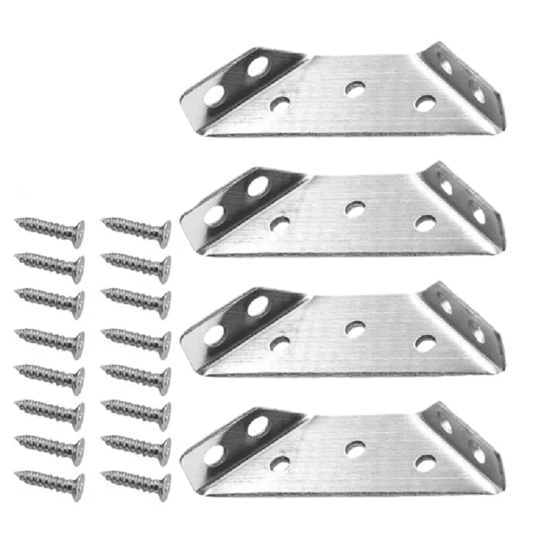 Sturdy Metal Corner Bracket for Furniture