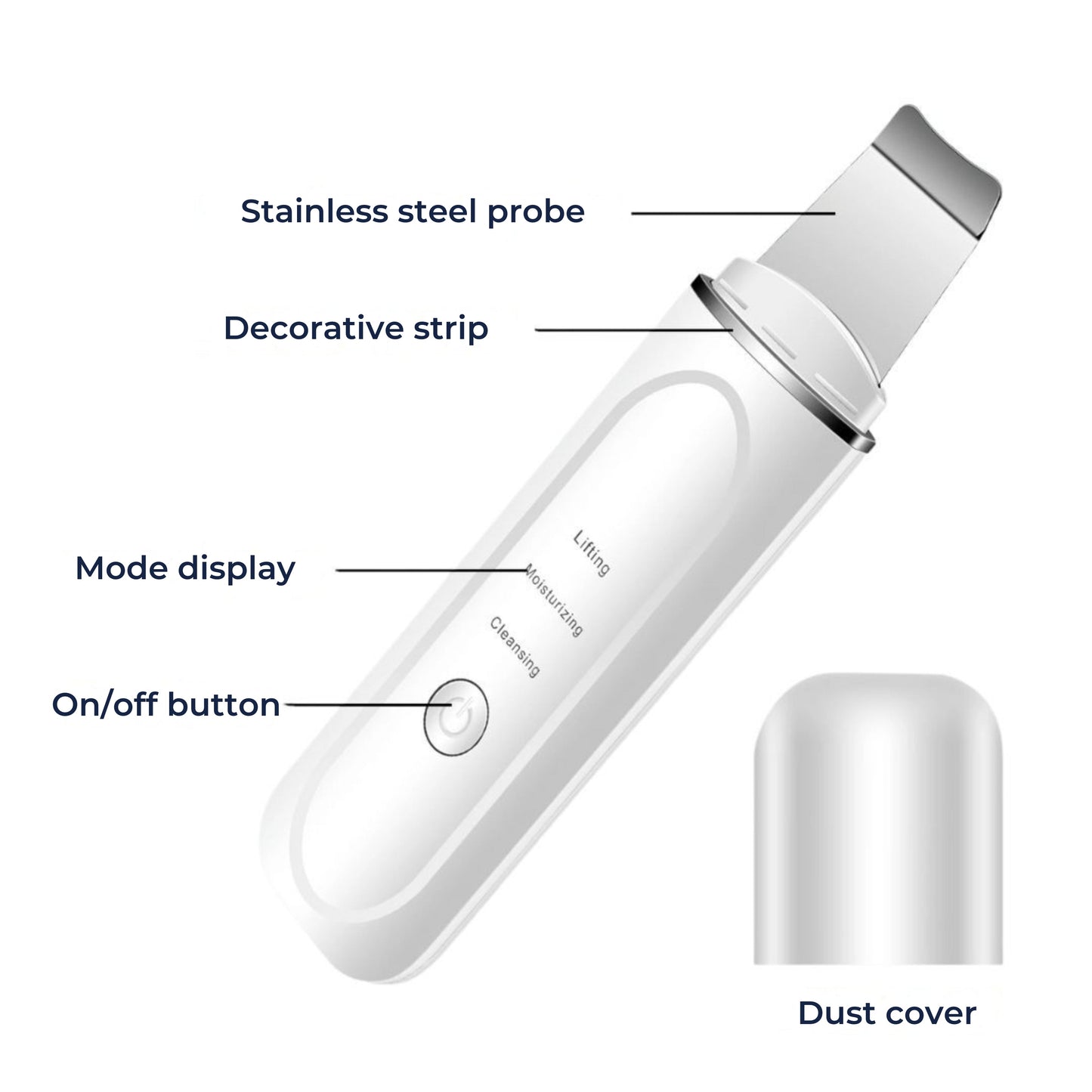 Advanced Facial Cleansing Wand - Deep Pore Cleaner