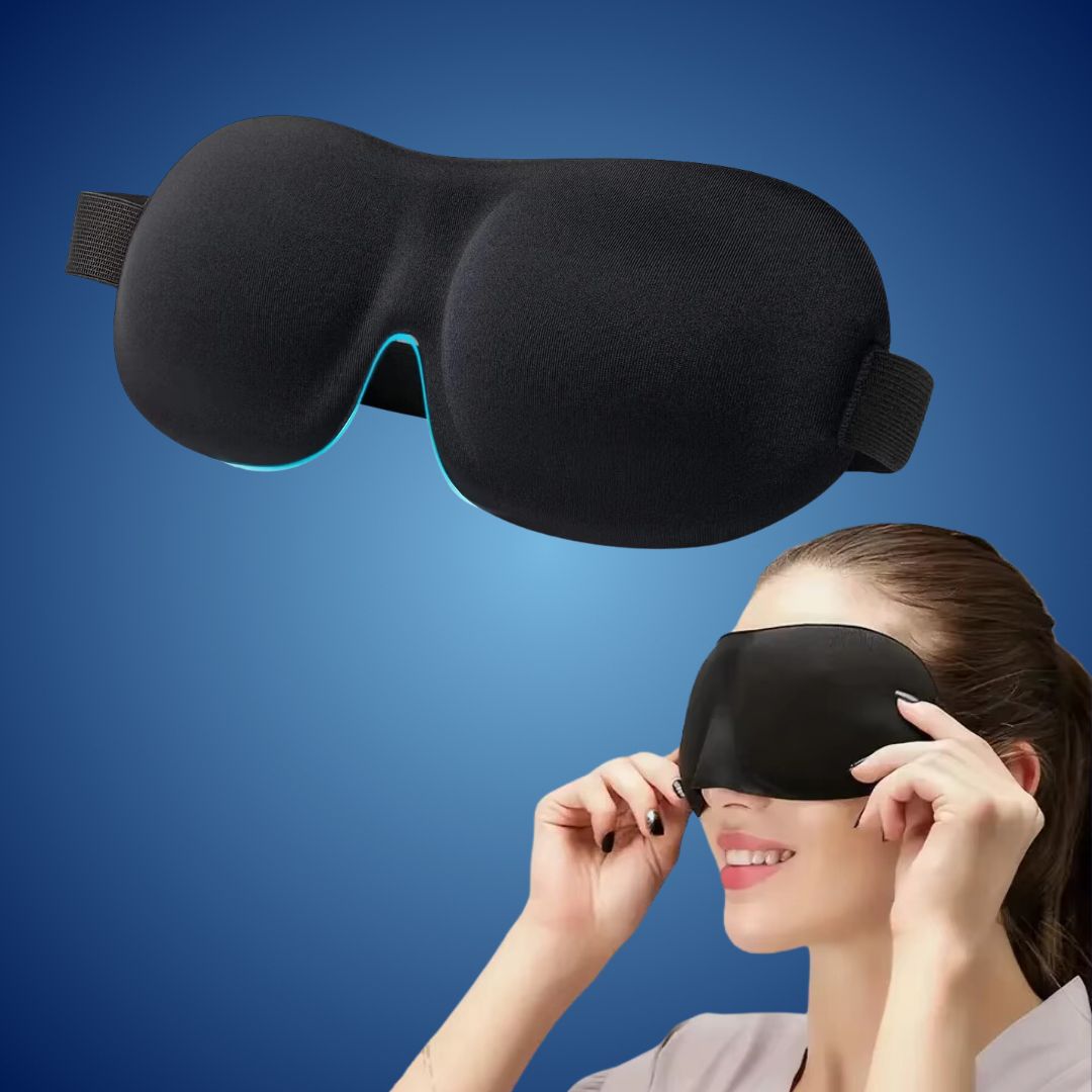 Sleep Mask for Light Blockage Comfortable Blindfold