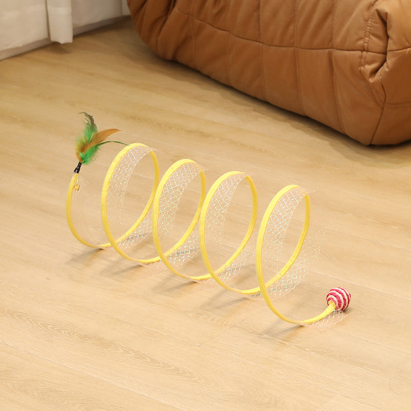 Foldable Pet Play Tunnel