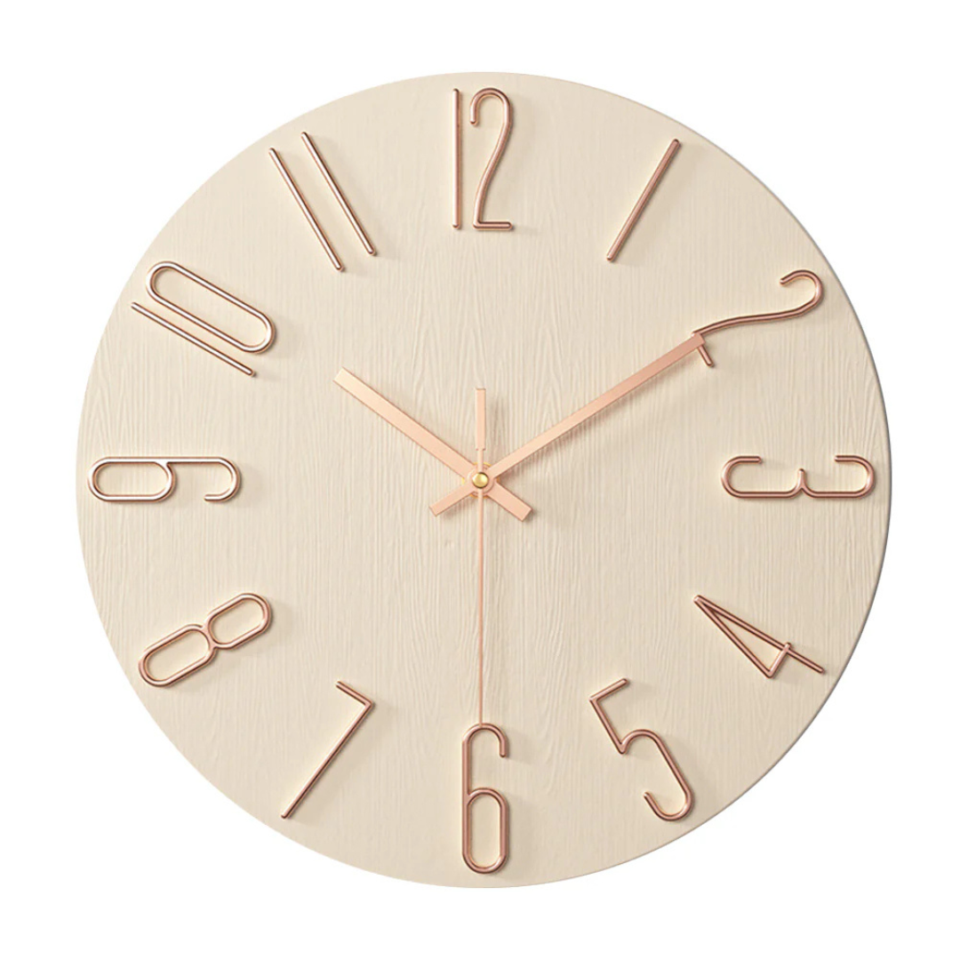 Stylish Silent Wall Clock for Living Room