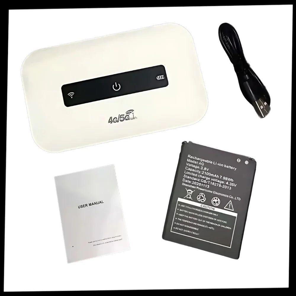 Compact Mobile Wi-Fi Hotspot