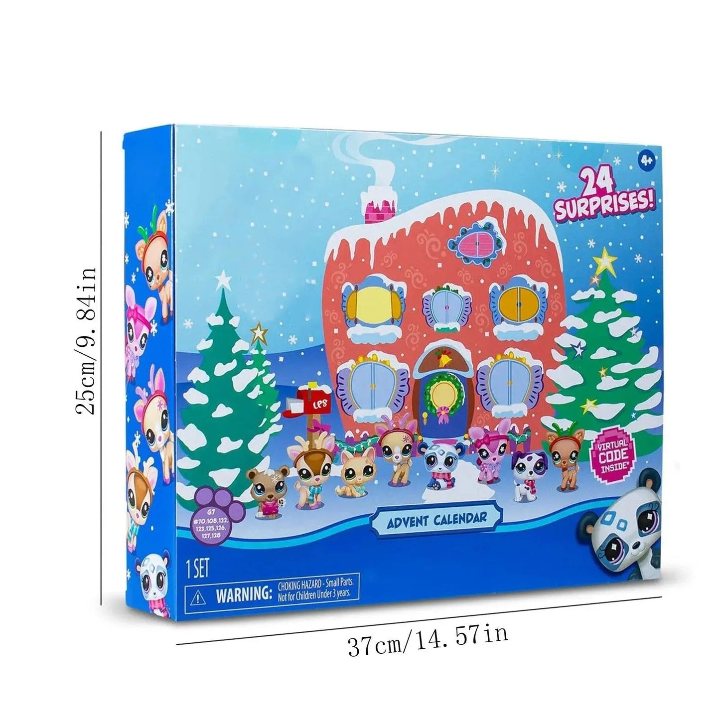 Fun Daily Mini Animal Figures Set