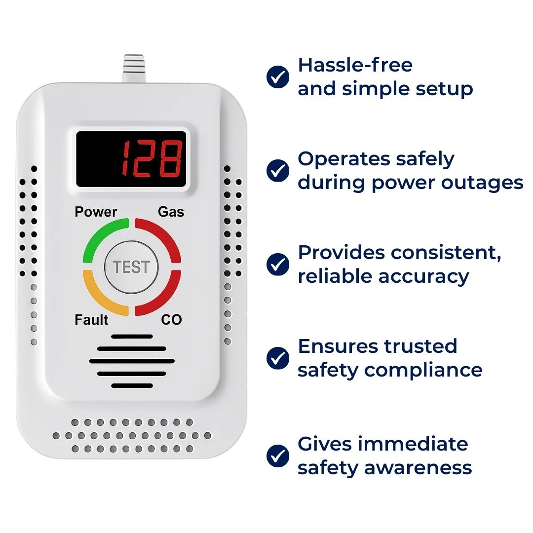 Smart Home Security Alarm System with Loud 85dB Alert