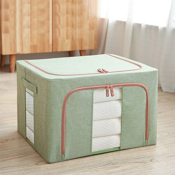 Collapsible Fabric Storage Cube Box