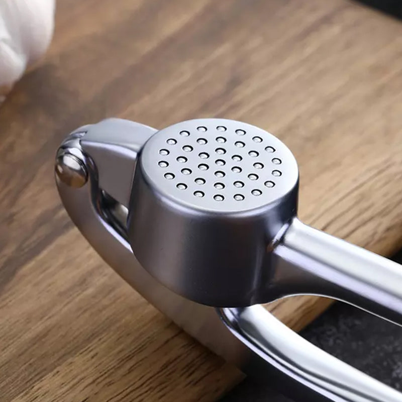 Durable Stainless Steel Garlic Crusher