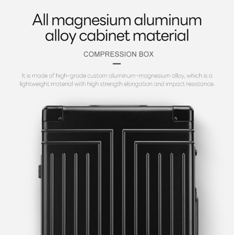Durable Lightweight 24-Inch Rolling Suitcase