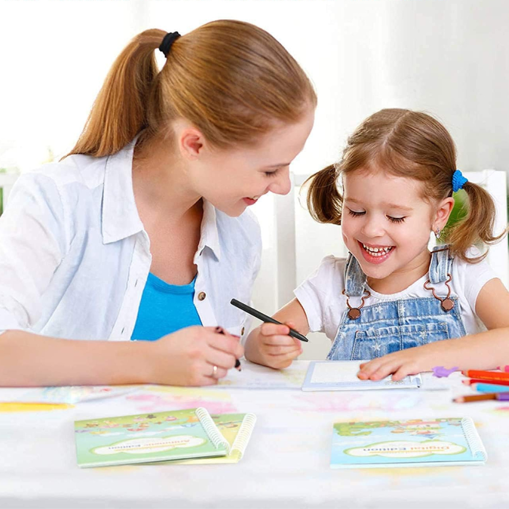 Colorful Kids Alphabet Notebook Set